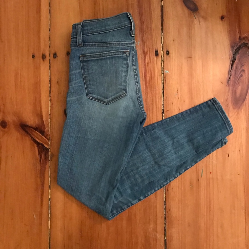 J. Crew high rise skinny jeans